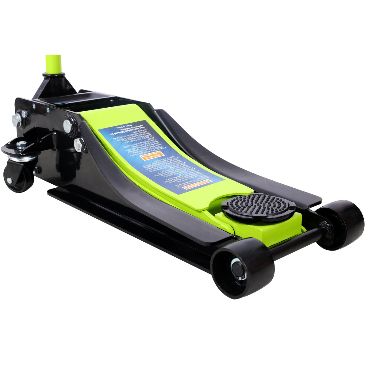 3.5 Ton Low Profile Floor Jack with Heavy-Duty Steel Construction