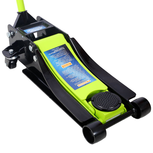3.5 Ton Low Profile Floor Jack with Heavy-Duty Steel Construction