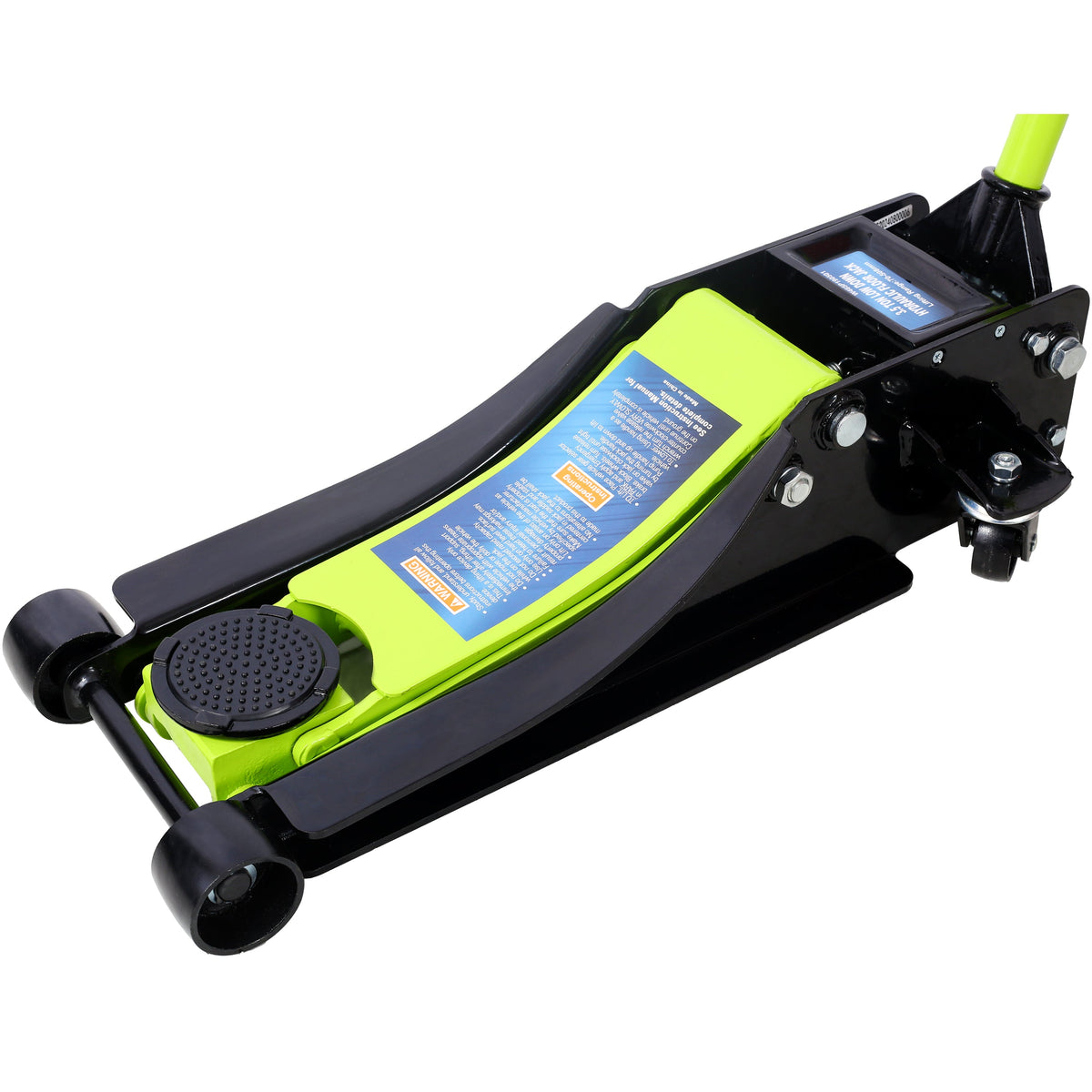 3.5 Ton Low Profile Floor Jack with Heavy-Duty Steel Construction