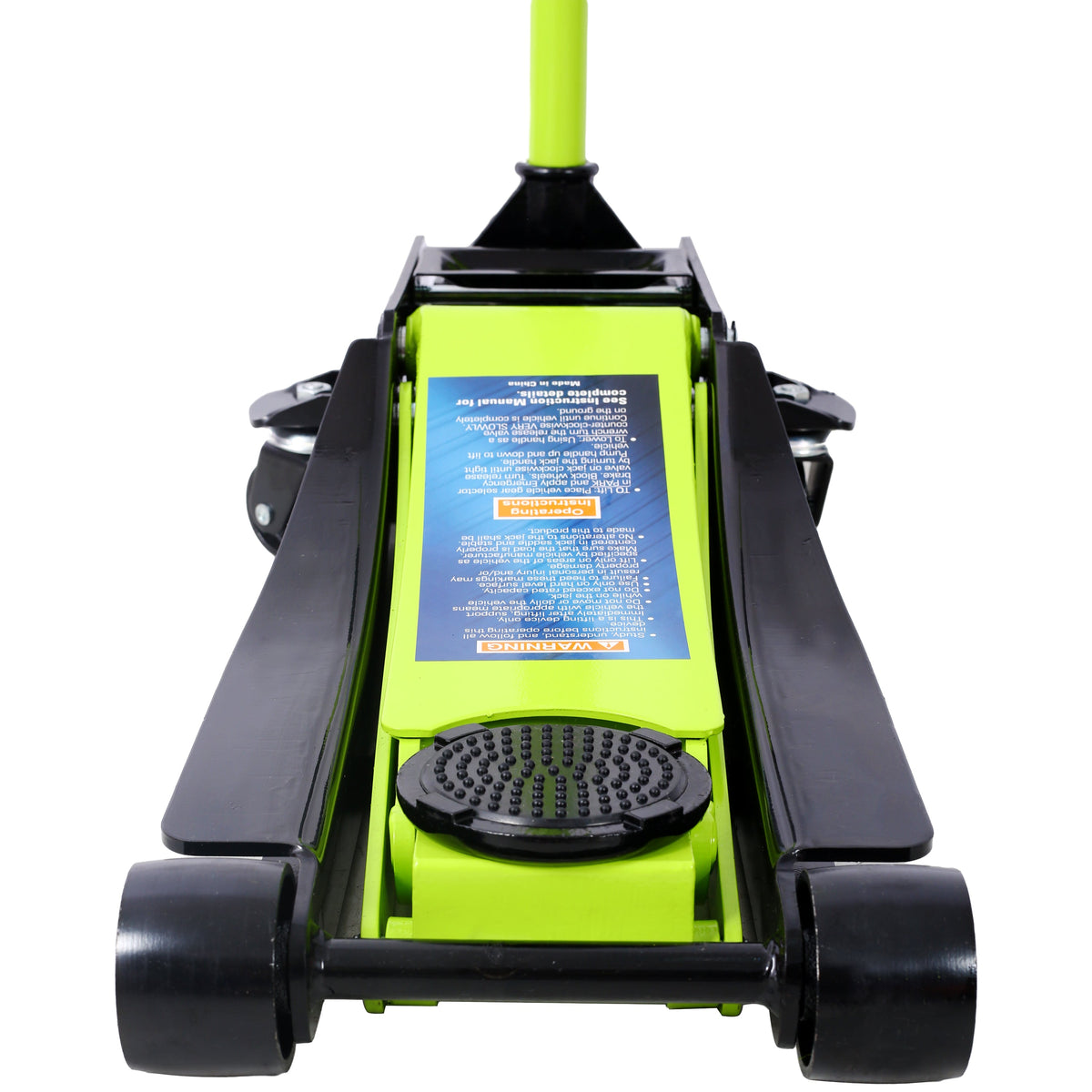3.5 Ton Low Profile Floor Jack with Heavy-Duty Steel Construction