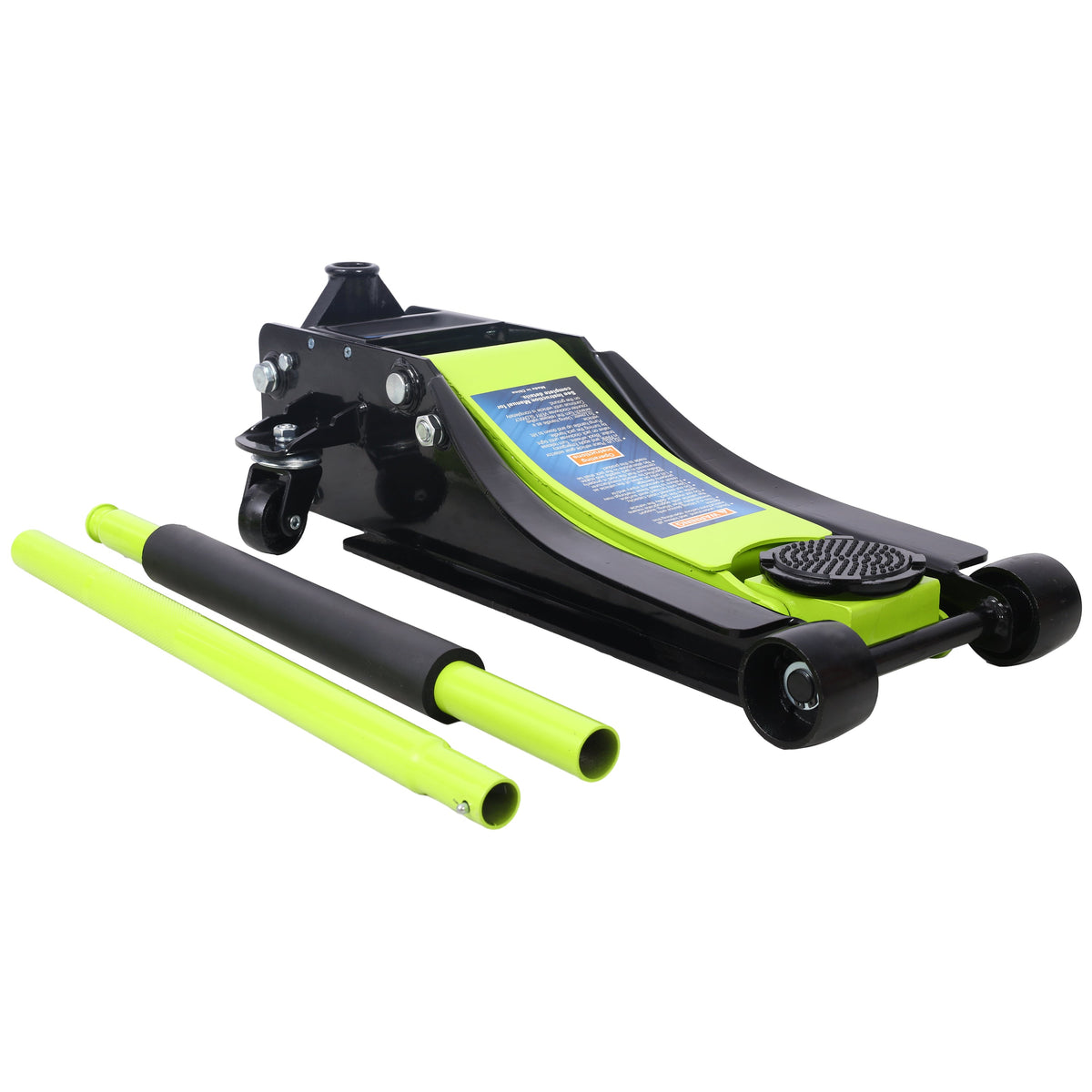 3.5 Ton Low Profile Floor Jack with Heavy-Duty Steel Construction